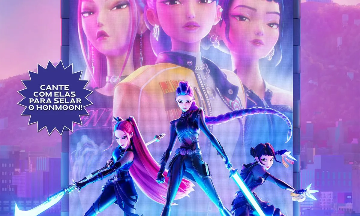Guerreiras do K Pop ganha versão karaokê nos cinemas brasileiros